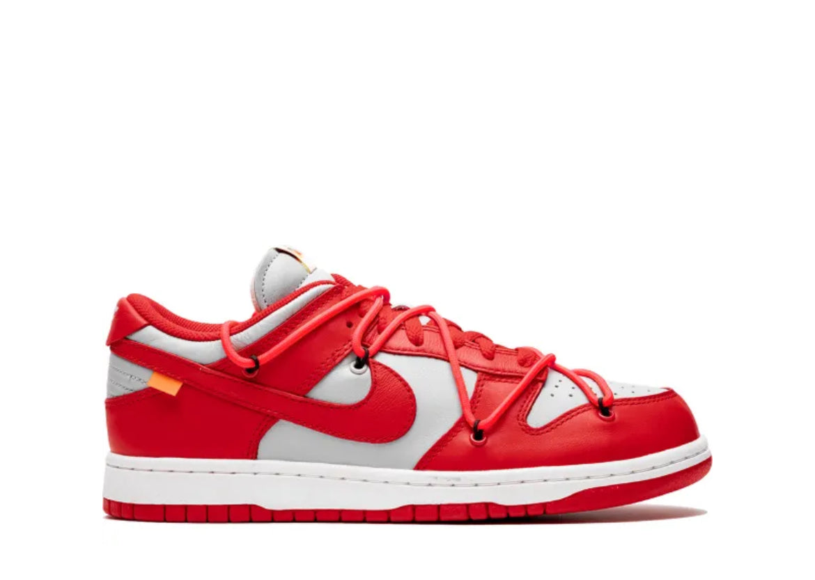 OFF-WHITE X DUNK LOW 'UNIVERSITY RED'